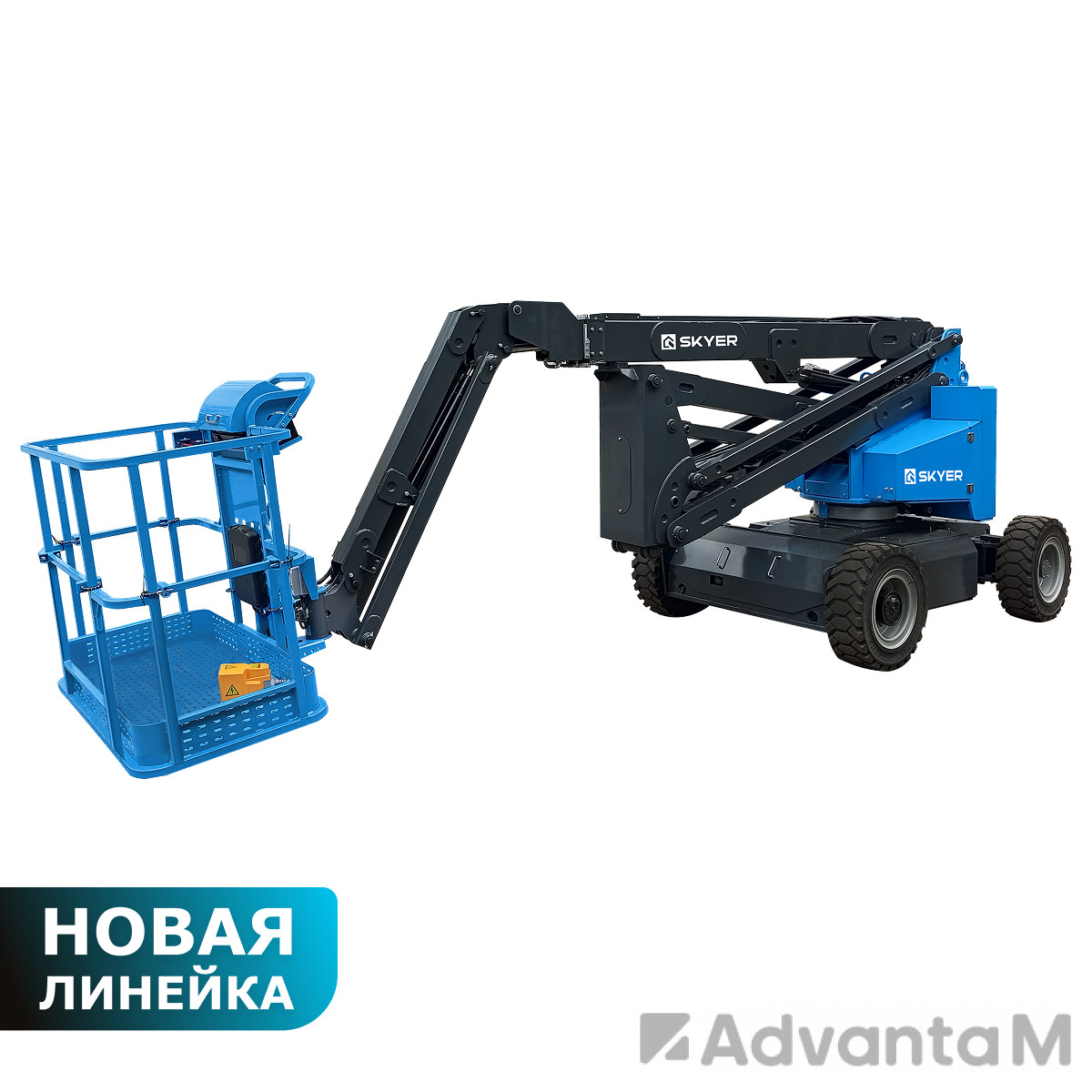 Подъемник самоходный электрический коленчатый SKYER EKP1823 M